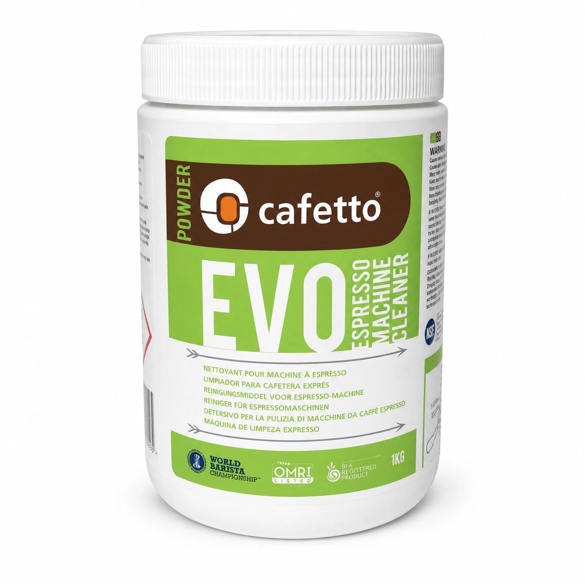 Cafetto Evo Espresso Machine Cleaner — 1kg